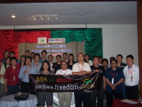 จบด้วยรอยยิ้ม "Software Freedom Day 2012 Bangkok Thailand"